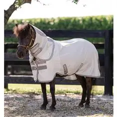 HORSEWARE AMIGO BUG RUG PLUS PETITE VLIEGENDEKEN Grijs-zilver bij De Kroo Ruitersport