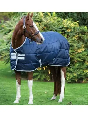 Horseware Amigo Staldeken Insulator 200 gram navy bij Ruiterstad