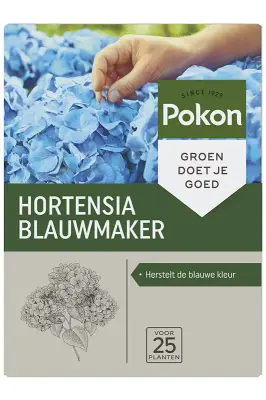Hortensia Blauwm 500 gr Pokon bij Warentuin