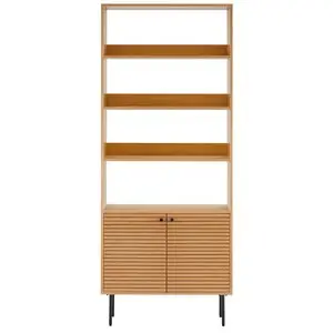 House Nordic Kyoto Eiken Boekenkast H200 cm bij Furnea
