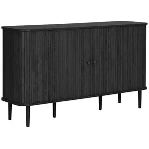House Nordic Nikko Zwart Dressoir W140 cm bij Furnea
