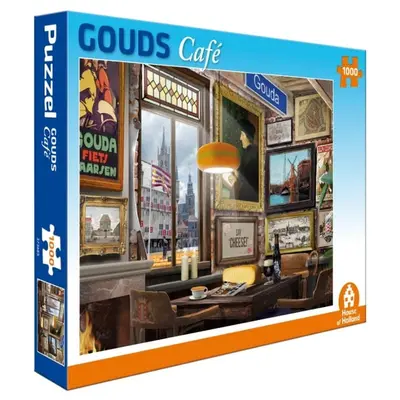 House of Holland Gouds Café (1000 stukjes) - Puzzel bij De Spelletjes Vrienden