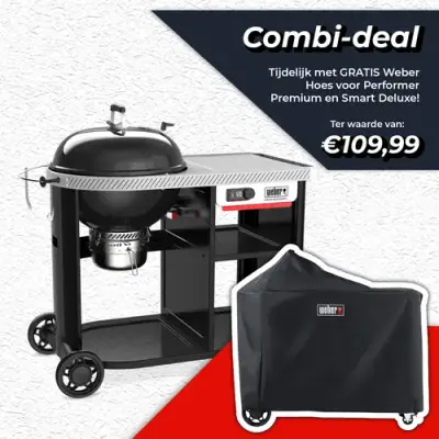 Houtskool bbq performer premium smart 57 bij BBQkopen.nl