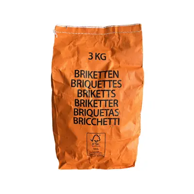 Houtskool Briketten 3kg bij GrillKing