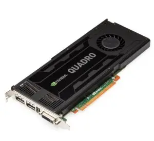 HP NVIDIA Quadro K4200 4GB Videokaart bij HardwareParadijs