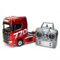 Huina RC Scania 770S RC Haulage Truck RTR Rood bij TopRC
