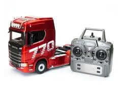 Huina Scania 770S RC Vrachtauto 1/18 RTR Rood CY1501 bij Trxxs-Winkel