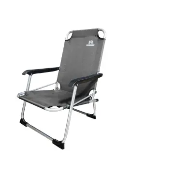 Human Comfort Campguru Lage Stoel - Grijs bij Bax Recreatieshop