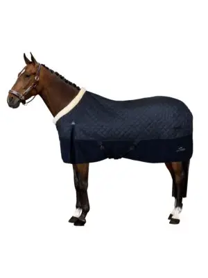 HV Polo Staldeken / Fleecedeken Francis navy bij Ruiterstad