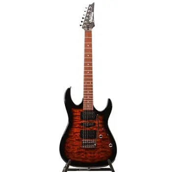 Ibanez GRX70QA-SB Sunburst bij Souman Muziek