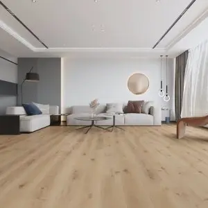ICON Floors 23 Natuurlijk Eiken SPC Rigid Click PVC vloer - 5.2/0.55 x 228 x 1524mm - 2.78m2 - met geïntegreerde ondervloer bij Kwaliteitparket