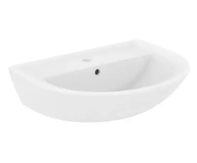 Ideal Standard Eurovit - Wastafel 60x47 cm, met overloop, kraangat, wit W332301 bij Sanitino