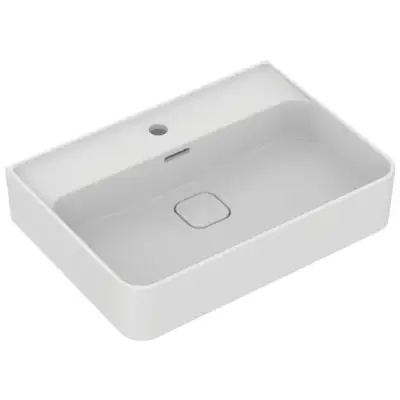 Ideal Standard Strada II - Wastafel 60x43 cm, met overloop, met kraangat, wit T300001 bij Sanitino
