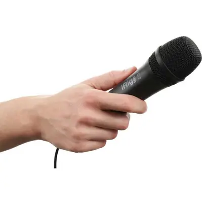 IK-Multimedia iRig Mic HD 2 De enige handheld digitale condensatormicrofoon voor iPhone, iPad en Mac/PC bij Westerhaven Muziek (Groningen)