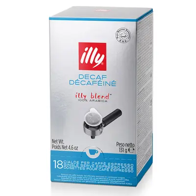 Illy Cafeïnevrij Servings 18 stuks monodose bij Koffiewarenhuis