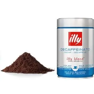 Illy Decaffeinato Espresso gemalen bonen 250 gr bij De Koffiebaron