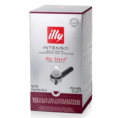 Illy Intenso Servings 18 stuks monodose bij Koffiewarenhuis