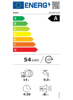 Inbouw vaatwasser Bosch SMU4ECS32E bij Witgoed Service C.C.