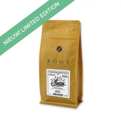 Indonesië Java Sindoro Double Fermented Espresso - Limited Edition bij Boot Koffie