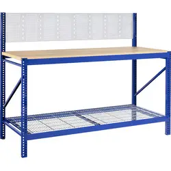 INDUSTRIAL WORK Werkbank 140/100x190x60cm verzinkt bij Toolstation Nederland