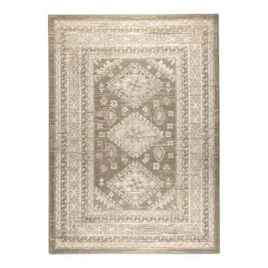 Interieur05 Vintage Vloerkleed Aila Taupe - 280 x 190 cm bij Leen Bakker