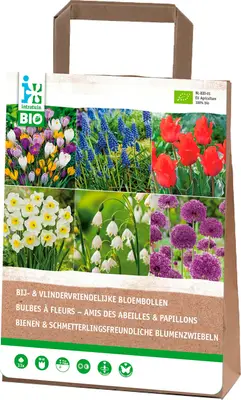 Intratuin biologische bij- en vlinder vriendelijke Bloembollen gemengd 33 stuks bij Intratuin