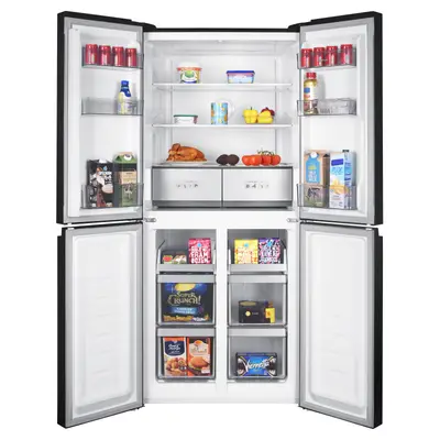 INVENTUM SKV4180B - No Frost - Amerikaanse koelkast 4 deurs - Vrijstaand - Breedte 79 cm - Hoogte 180 cm - 291 l bij MediaMarkt