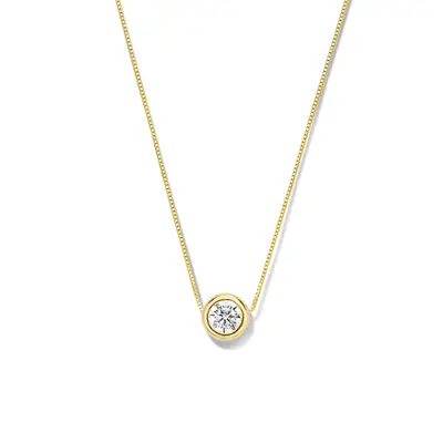 Isabel Bernard Rivoli Aélys 14 Karaat Gouden Ketting IB340137 (Lengte: 40.00-42.00 cm) bij Brandfield