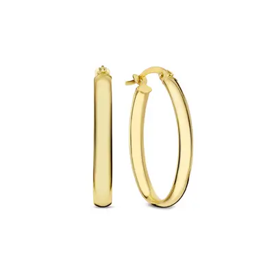 Isabel Bernard Rivoli Flori 14 karaat gouden oorringen IB360254 bij Brandfield