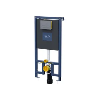 Isvea Durezza Drywall inbouwreservoir 8cm bij Sanitairkamer