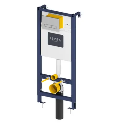 Isvea Durezza Duofix Drywall inbouwreservoir 12cm bij Sanitairkamer