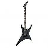 Jackson JS Series Warrior JS 32 / JS32 Black with White Bevels Elektrische Gitaar bij Meibergen (Almelo)