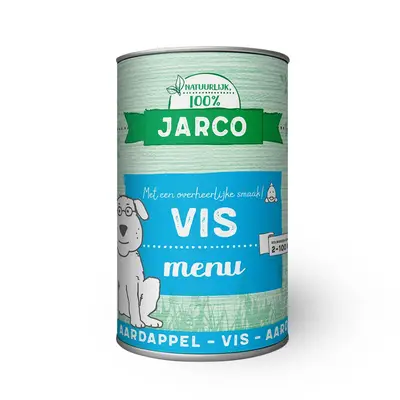 Jarco 100% natuurlijk Vis Menu - Hondenvoer bij Welkoop
