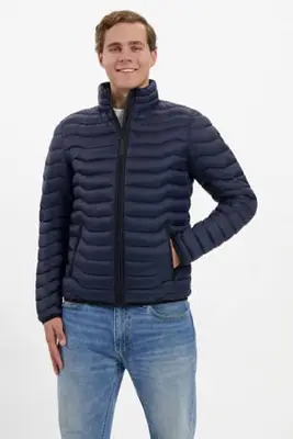 jas Thuur donkerblauw bij Wehkamp