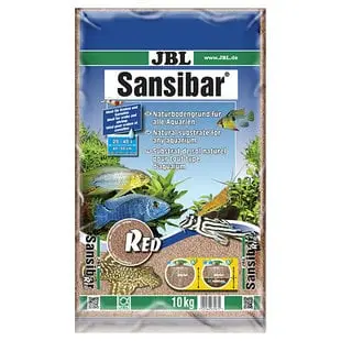 JBL Sansibar Red 10 kg, fijne rode bodemgrond bij Aquaplantsonline