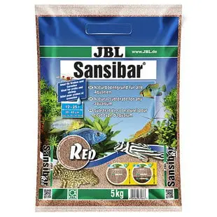 JBL Sansibar Red 5 kg, fijne rode bodemgrond bij Aquaplantsonline