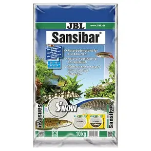 JBL Sansibar Snow 10 kg, fijne sneeuw witte bodemgrond bij Aquaplantsonline