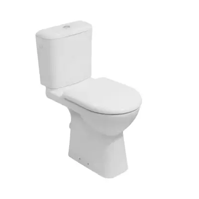 Jika Deep - Duoblok toiletpot, achterafvoer, wit H8236170000001 bij Sanitino