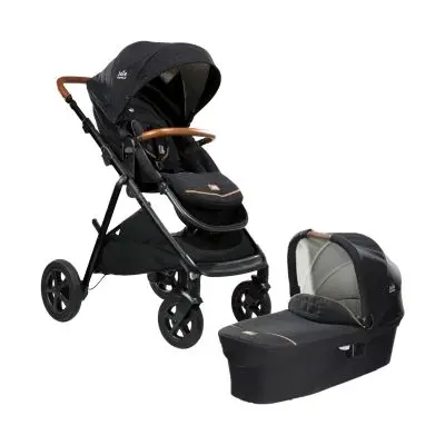 Joie Aeria 2-in-1 Kinderwagen Met Ramble XL Reiswieg - Eclipse bij Baby-Dump