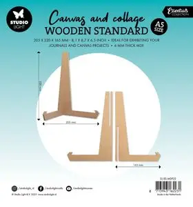 Journal & canvas stand A5 - Essentials nr. 22 bij Hobbyshop-online