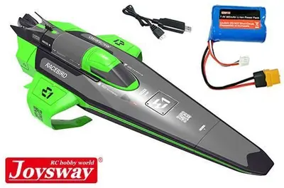 JOYSWAY BOOT RTR E1 RACE BIRD GREEN bij Wouters Modelbouw