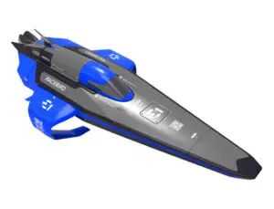 Joysway E1 RaceBird Lite RC Hydrofoil RTR 1/14 RC Boot Blauw bij Toemen Modelsport