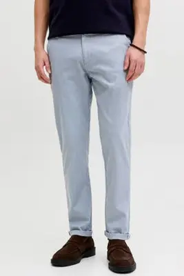JPSTMARCO slim chino blauw bij Wehkamp
