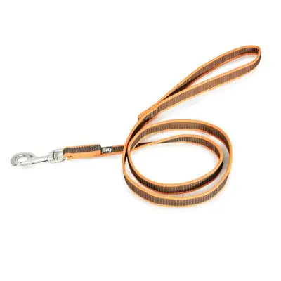 Julius-K9 Color & Grijs Super-Grip riem met handlus 120 cm lang, 20 mm breed bij Zooplus