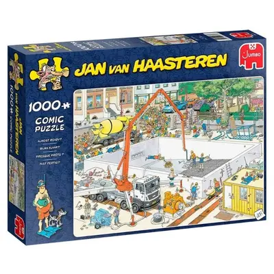 Jumbo Jan van Haasteren: Bijna Klaar (1000 stukjes) - Puzzel bij De Spelletjes Vrienden