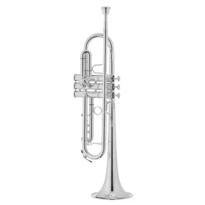 Jupiter XO Serie XO1602SSR4 Trompet Verzilverd Reversed 122MM bij Brugman Muziek