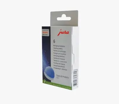 JURA Reinigingstabletten - koffiemachine - 6 stuks bij Mister Barish