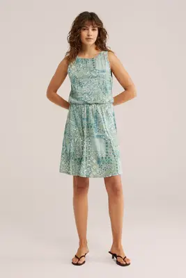 jurk met print bij WE Fashion