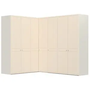 Jutzler Chalet Cashmere 90° Hoek Kledingkast 7 Deurs bij Furnea