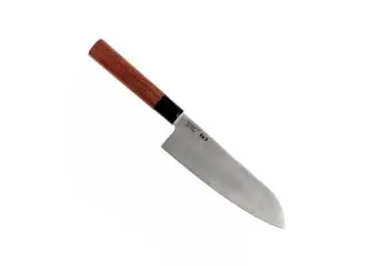 KAI SEKI MAGOROKU REDWOOD SANTOKU 170MM bij Kookshop de Pepermolen